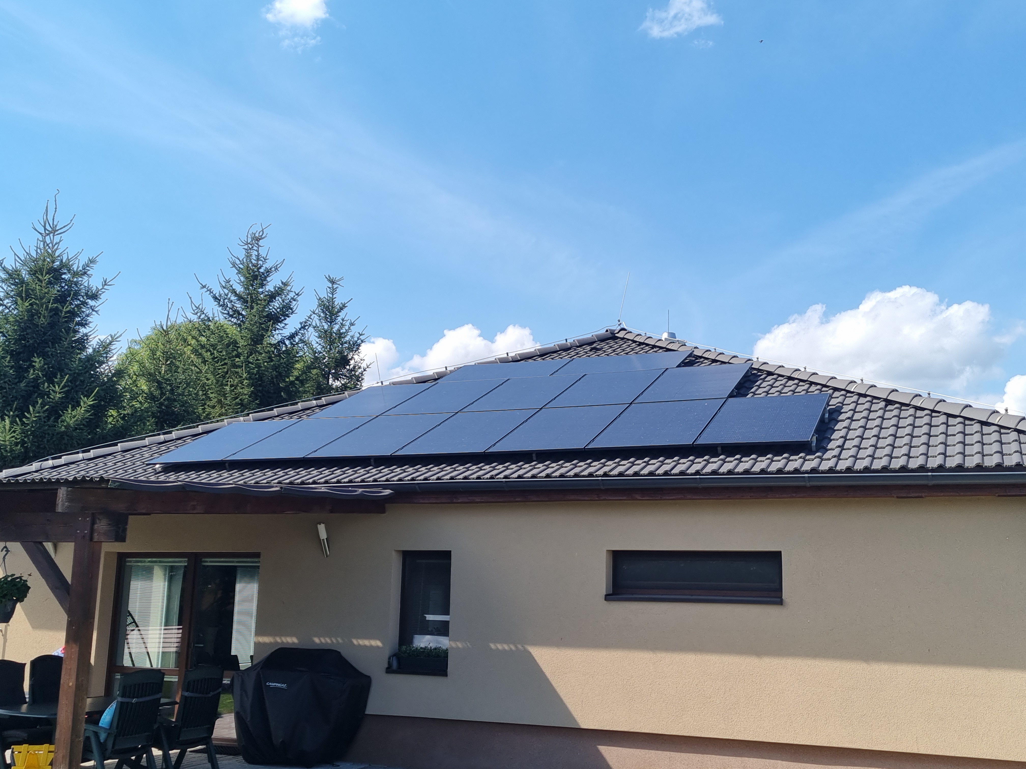 Jižní střecha 5,460 kWp